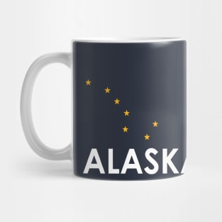 Travel Alaska Flag Stars Mug